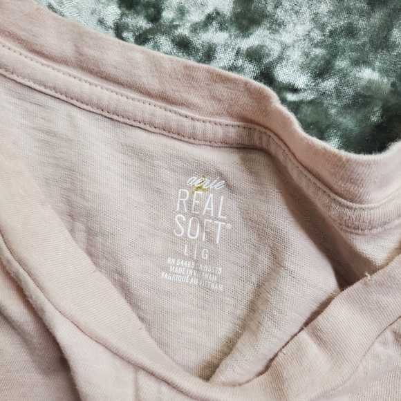 Aerie Real Soft Cropped Cancer Top - Picture 5 of 6